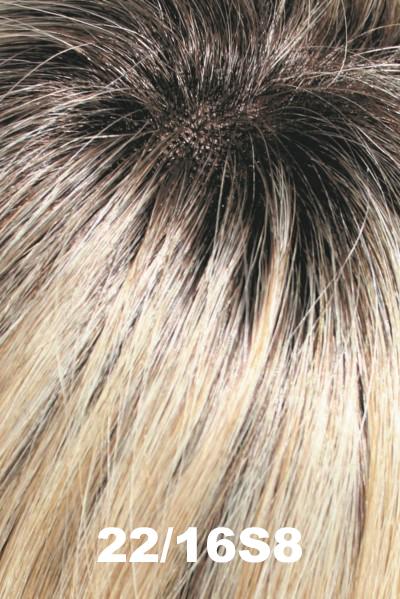 Color 22/16S8 for Jon Renau wig Angie Human Hair (#707).