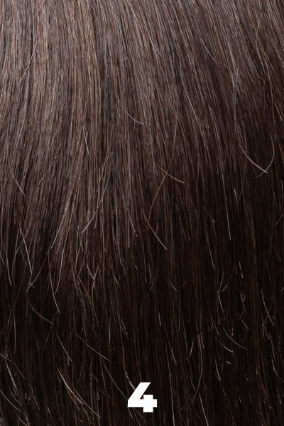 Color 4 for Fair Fashion wig Aura Human Hair (#3114).