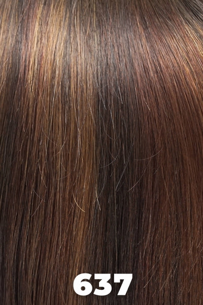 Color 637 for Fair Fashion wig Irene Human Hair (#3116).
