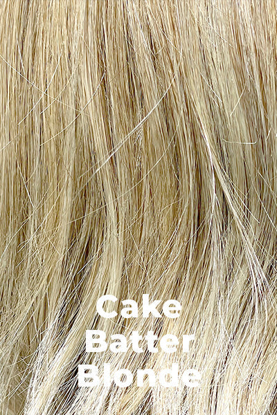 Belle Tress Wigs - Newport (CT-1007) wig Cake Batter Blonde Average. Pale Blonde with Golden Blonde Highlights.