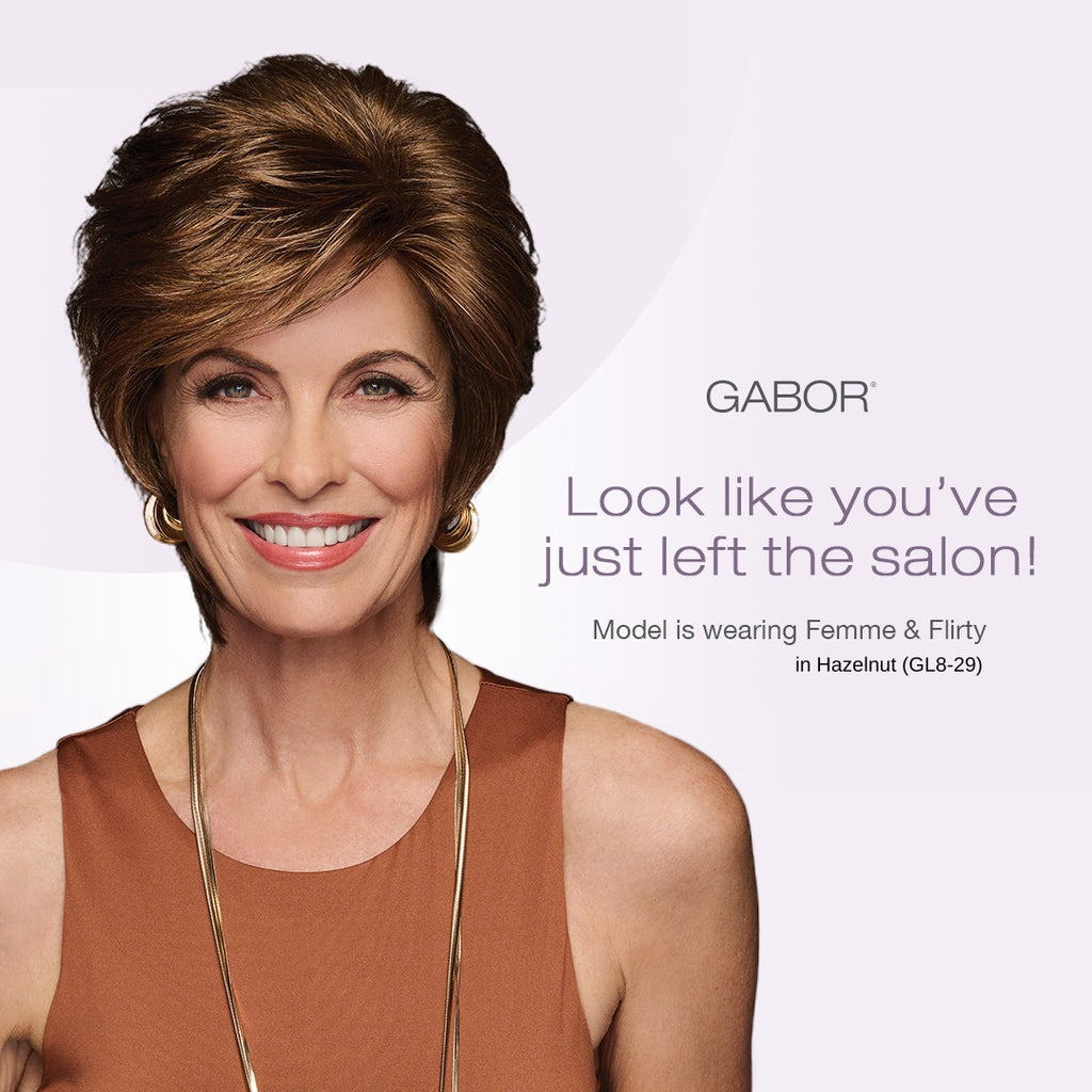 Shop the gorgeous short women's wig Gabor Femme & Flirty!