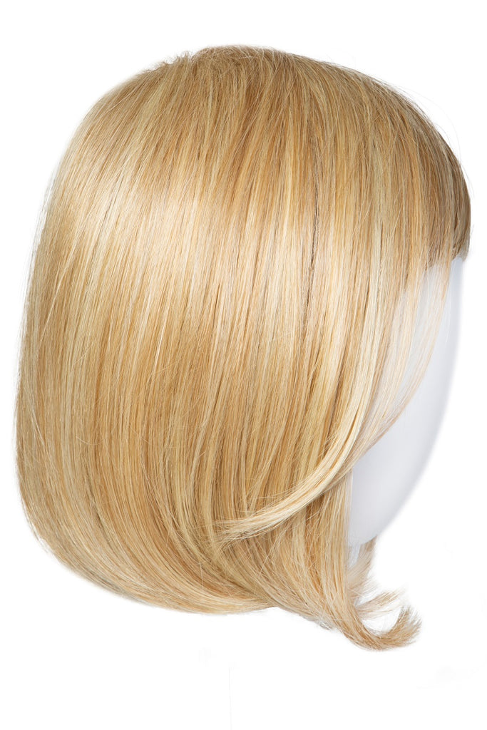 Side photo of the straight bob on a mannequin.