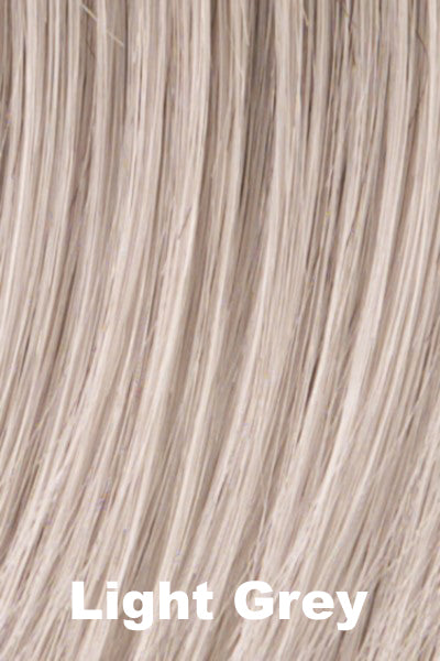 Color Light Grey for Gabor wig Positivity. Lightest grey and silver grey blend with pure white highlights.