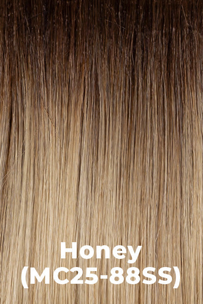 Kim Kimble Wigs - Chantelle wig Kim Kimble Honey (MC25-88SS) -  Light honey blonde with medium brown roots.