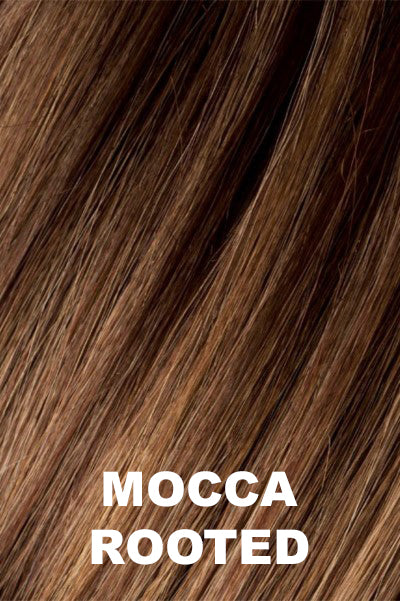 Rooted Medium Brown base with a touch of Golden Chestnut undertones.