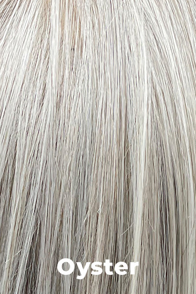 Belle Tress Wigs - Taylor (LX-5016) - Oyster. Medium silver pearl blonde.