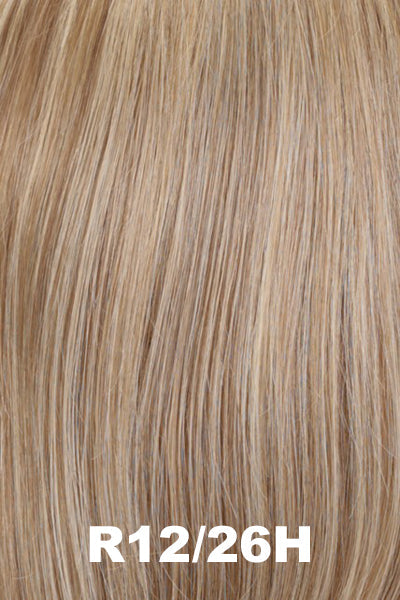Estetica Wigs - Sevyn - R12/26H Average. Light Brown w/ Golden Blonde highlights.