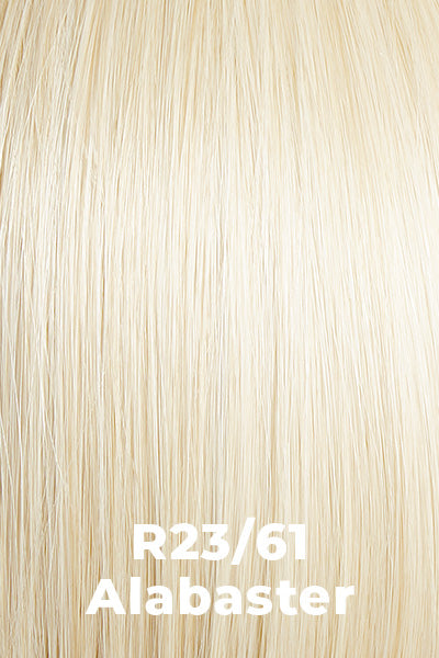 Hairdo Wigs - Curly Girlie - (R23/61) Alabaster - Average. Palest blonde with a cool undertone and subtle honey blonde.