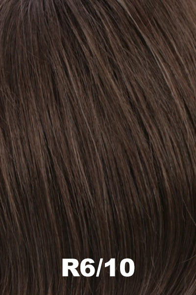 Estetica Wigs - Sevyn - R6/10 Average. Chestnut Brown blended with Light Brown.