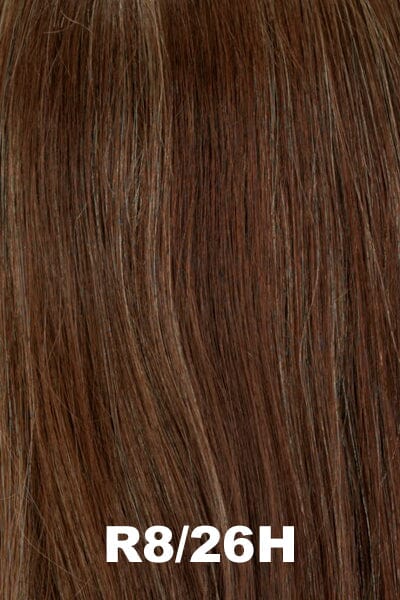 Estetica Toppers - Vivid French 6" - Remi Human Hair Enhancer Estetica R8/26H  