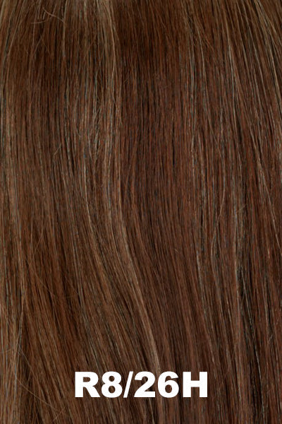 Estetica Wigs - Sevyn - R8/26H Average. Golden Brown w/ Golden Blonde highlight.
