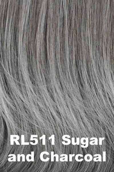 Hairdo Wigs - Simply Charming Bob - Sugar and Charcoal (RL511) Average. Medium gray salted with white highlights.