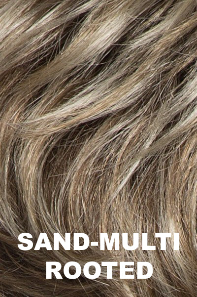 Ellen Wille Wigs - Ocean - Sand Mutli Rooted. Lightest Brown and Medium Ash Blonde Blend with Light Brown Roots.