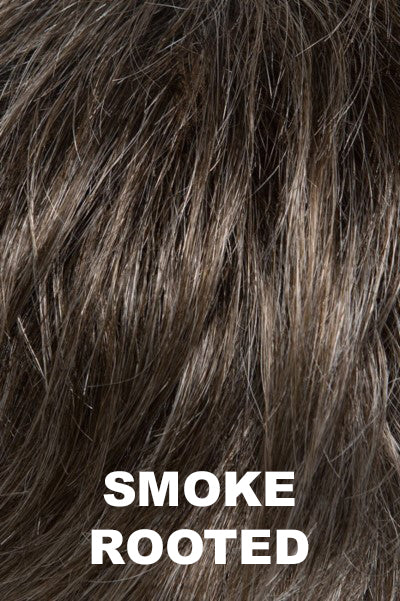 Ellen Wille Wigs - Bo Mono - Smoke Rooted. Medium Brown blended with 35% Pure White.