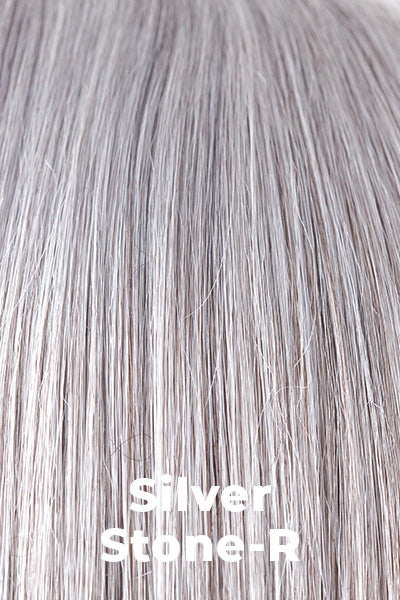 Rene of Paris Wigs - Kason (#2409) - Silver Stone-R. A popular grey now with a cool black root tone.