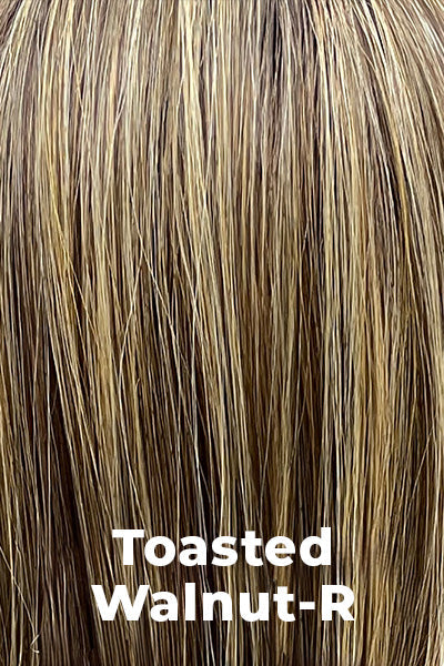 Belle Tress Wigs - Hand-Tied Caroline (LX-5011) wig Toasted Walnut-R Average.