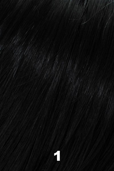 Color 1 for Tony of Beverly wig Amali.  Very pure, dark black.