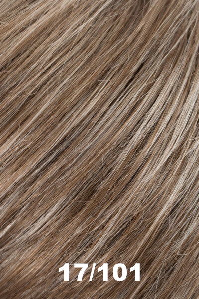 Color 17/101 for Tony of Beverly wig Pixie.  Light ashy brown blended with light pearl blonde.