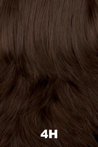 Color Swatch 4H for Henry Margu Wig Monica (#4751). Medium rich dark brown with subtle neutral brown highlights.