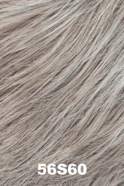 Color 56S60 for Tony of Beverly wig Mindy.  White grey in the front with a slight gradient blend of grey and medium brown towards the back.