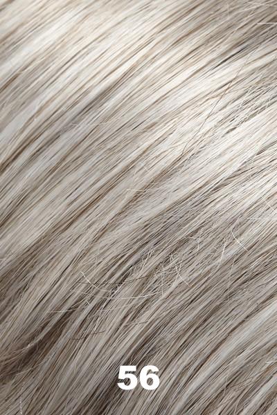 Color 56 (Vanilla Marble) for Jon Renau wig Allure (#5350). Light grey with a subtle medium brown blend. 