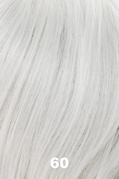 Color 60 for Tony of Beverly wig Dion.  Bright, natural white.