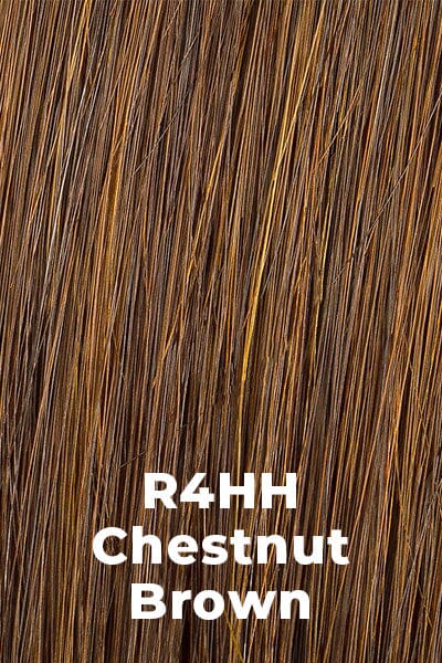 Hairdo Wigs Extensions - 16 Inch Wrap Around Pony (#HDHHPN) - Human Hair Pony Hairdo by Hair U Wear Chestnut Brown (R4HH)  