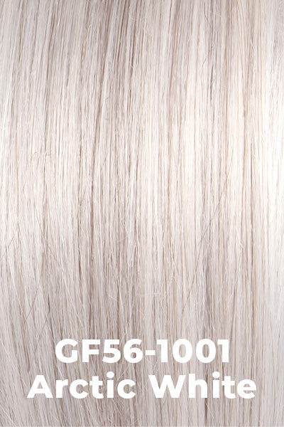 Color Arctic White (GF56-1001) for Gabor wig Own The Room.  Pure White with sublte sandy undertones.