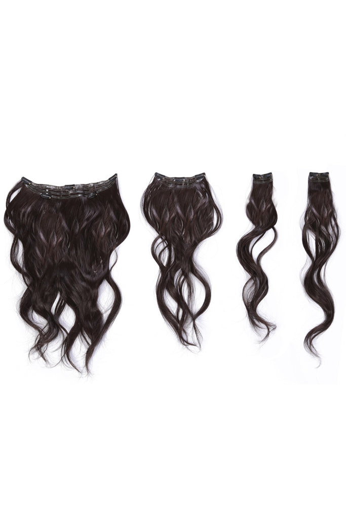 Hairdo Wigs Extensions - 22" 4-Piece Wavy Fineline Extension Kit (#HX22FW) Extension Hairdo by Hair U Wear   