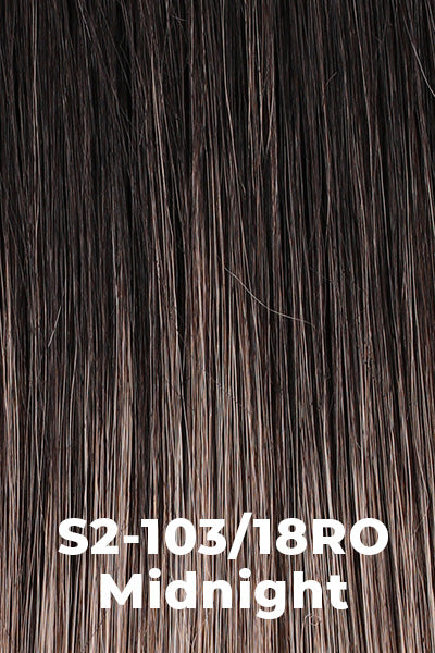 Color S2-103/18RO (Midnight) for Jon Renau wig Sandra (#5997). 