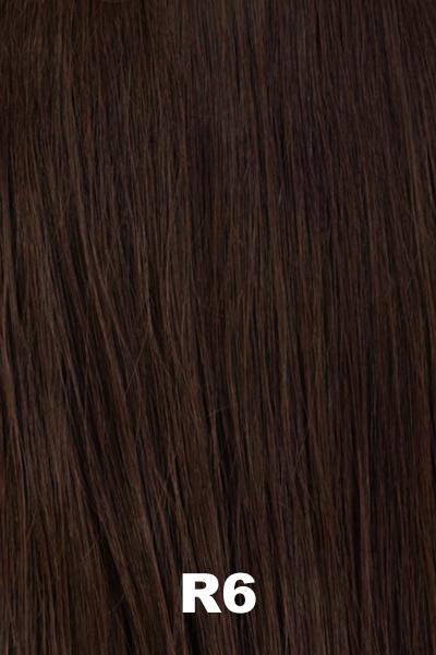 Estetica Toppers - Mono Wiglet 12 - Human Hair Enhancer Estetica R6  