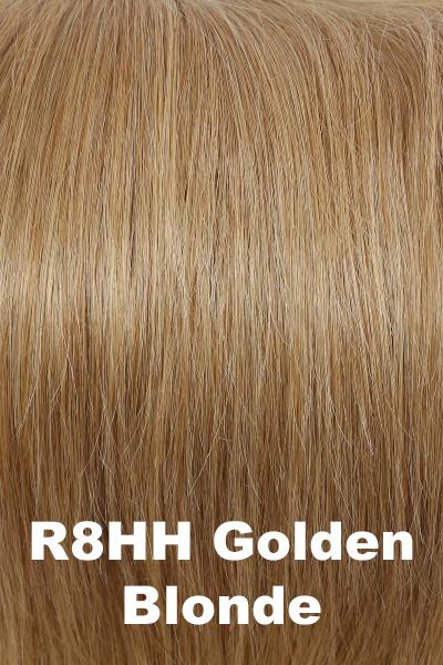 Color Golden Blonde (R8HH) for Raquel Welch wig Applause Human Hair.  Medium blonde with a golden undertone.