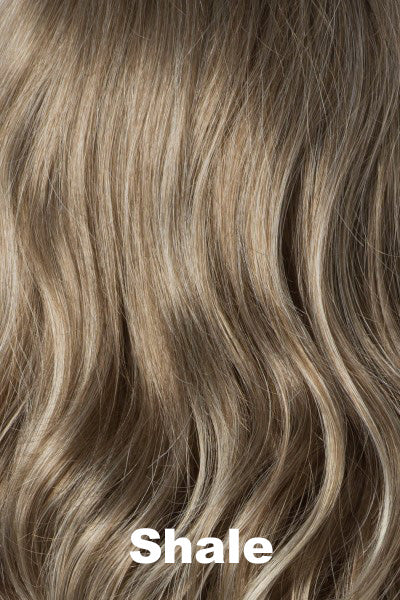 Color Shale for Tony of Beverly wig Sloane.  Ombre of silverstone grey and sandy blonde.