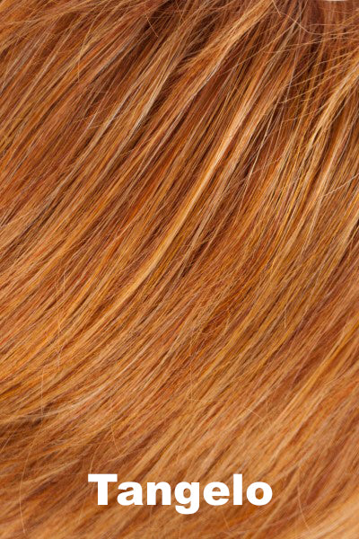 Color Tangelo for Tony of Beverly wig Gwen.  Light ginger orange.