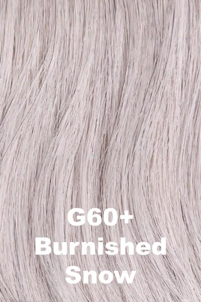 Color Burnished Snow (G60+) for Gabor wig Acclaim.  Grey pearl white base with 10% light brown mixed in.