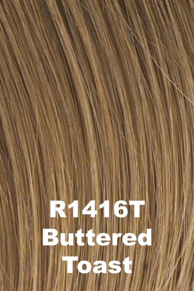Hairdo Wigs Extensions - 16 Inch Wrap Around Pony (#HDHHPN) - Human Hair Pony Hairdo by Hair U Wear Buttered Toast (R1416T)  