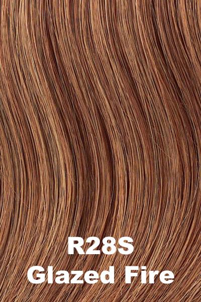 Hairdo Wigs Extensions - French Braid Band (#HXFBBD) Headband Hairdo by Hair U Wear Glazed Fire (R28S)  