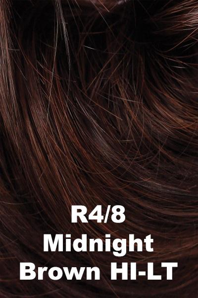 Hairdo Wigs Extensions - Highlight Wrap (#HXHLWR) Scrunchie Hairdo by Hair U Wear Midnight Brown Highlight (R4/8)  