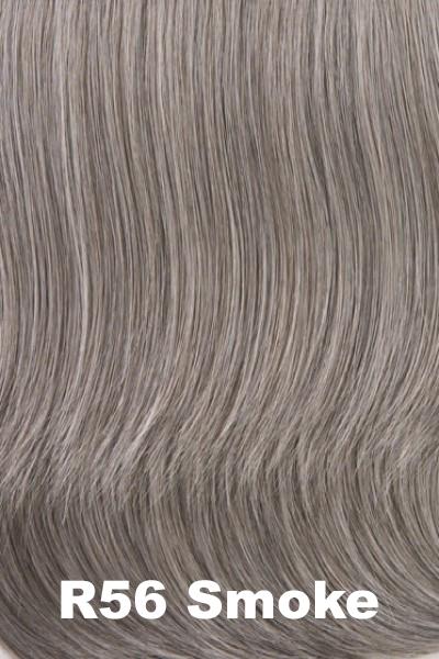 Color Smoke (R56) for Raquel Welch wig Tango.  Lightest grey blended with a very subtle medium brown.