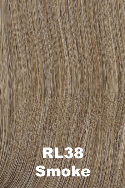 Color Smoke (RL38) for Raquel Welch wig Advanced French.  Blend of light brown and medium grey.