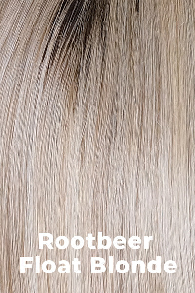 Belle Tress Toppers - Lace Front Mono Top Bangs 19" (#7017) Enhancer Belle Tress Rootbeer Float Blonde  