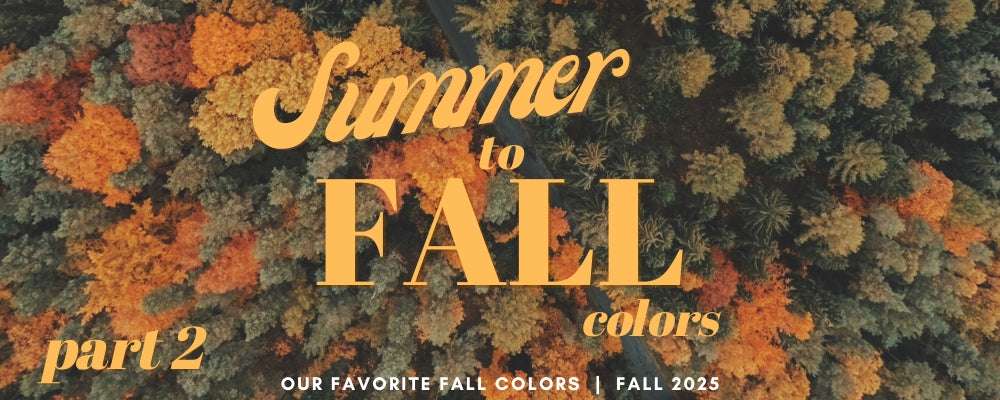 Summer to Fall Colors - Part 2