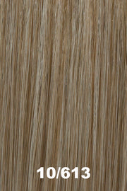 Color Swatch 10/613 for Henry Margu Wig Mariah (#2510). Cool, grey blonde with pale blonde highlights.
