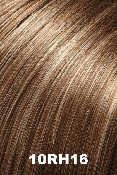 Jon Renau Wigs - Ava (#5387) - 10RH16 (Caffe Mocha). Lt Brown w/ 33% Lt Natural Blonde Highlights.