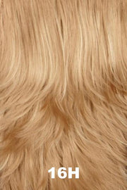 Color Swatch 16H for Henry Margu Wig Mariah (#2510). Cool, grey blonde with pale blonde highlights.