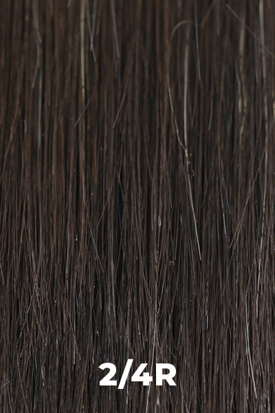 TressAllure - Charming - 2/4R. Dark Brown (6) Blended w/ Medium Reddish Brown (10).