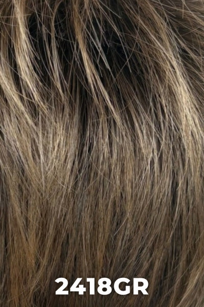 Henry Margu - Sierra - 2418GR. Medium Ash Brown w/ subtle Dark Gold highlights and Gradient Root.