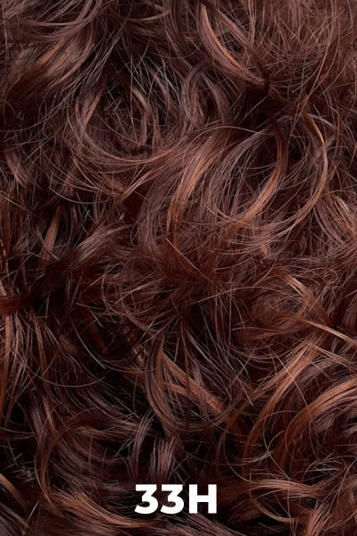 Henry Margu Wigs - London (#6004) - 33H. Dark Auburn w/ Copper Red highlights.