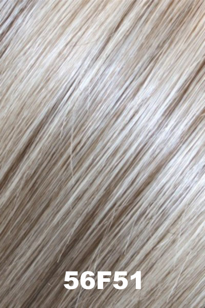 Jon Renau Wigs - Shelby (#5390) - 56F51 (Oyster). Light grey with 20% medium brown & light grey with 30% dark brown blend.
