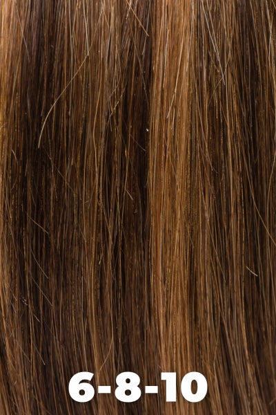 Color 6-8-10 for Fair Fashion wig Irene Human Hair (#3116).